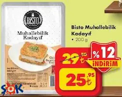 Bisto Muhallebilik Kadayıf 200 g