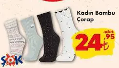 Chantale Kadın Bambu Çorap