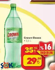 Crown Gazoz 2.5 l