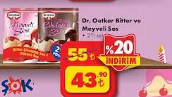 Dr.Oetker Bitter ve Meyveli Sos 2'li Set