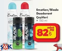 Emotion/Blade Deodorant Çeşitleri 150 ml