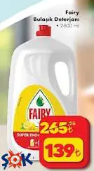 Fairy Bulaşık Deterjanı 2600 ml