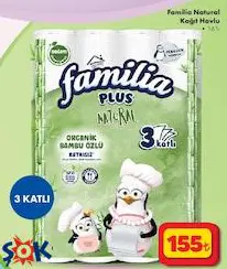 Familia Natural Kağıt Havlu 16'lı