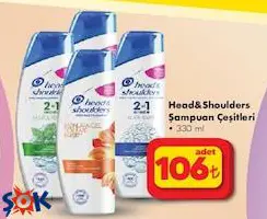 Head&Shoulders Şampuan Çeşitleri 330 ml