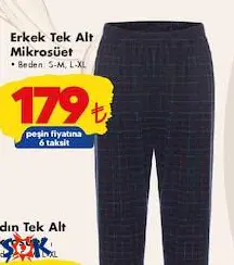 Erkek Tek Alt Mikrosüet