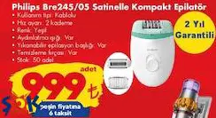 Philips BRE245/05 Satinelle Kompakt Epilatör