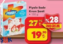 Piyale Sade Krem Şanti 150 g