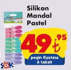 Silikon Mandal Pastel