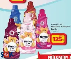 Yumoş Extra Konsantre Yumuşatıcı Çeşitleri 1440 ml