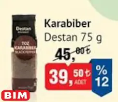 Destan Karabiber 75 g