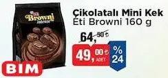 Eti Browni Çikolatalı Mini kek 160 g