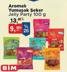 Jelly Party Aromalı Yumuşak Şeker 100 g