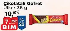 Ülker Çikolatalı Gofret 36 g