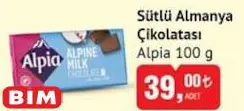 Alpia Sütlü Almanya Çikolatası 100 g