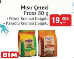 Fross Mısır Çerezi 80 g