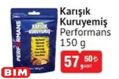 Performans Karışık Kuruyemiş 150 g