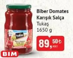 Tukaş Biber Domates Karışık Salça 1650 g