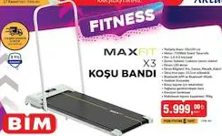 Maxfit X3 Fitness Koşu Bandı