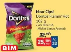 Doritos Flamin' Hot Mısır Cipsi 102 g