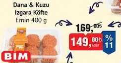 Emin Dana&Kuzu Izgara Köfte 400 G