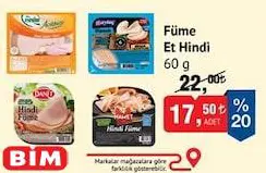 Füme Et Hindi 60 g