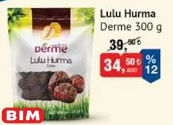 Lulu Hurma Derme 300 g