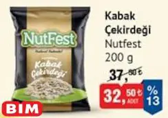 Nutfest Kabak Çekirdeği 200 g