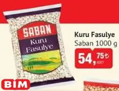 Saban Kuru Fasulye 1000 g