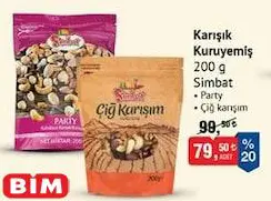 Simbat Karışık Kuruyemiş 200 G