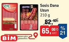 Sosis Dana Uzun 210 g