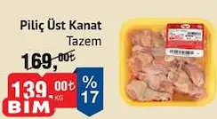 Tazem Piliç Üst Kanat