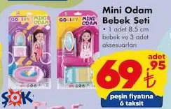 Gokidy Oyuncak Mini Odam Bebek Seti