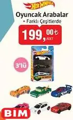 Hot Wheels Oyuncak Arabalar 3'Lü