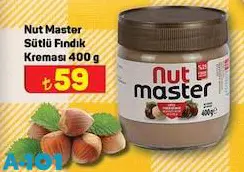 Nut Master Sütlü Fındık Kreması 400 G