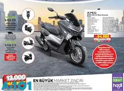 Volta Apec APX5 150 CC Maxi Scooter