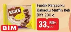 Bifa Fındık Parçacıklı Kakaolu Muffin Kek 200 G