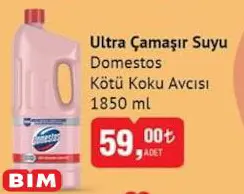 Domestos Ultra Çamaşır Suyu Kötü Koku Avcısı 1850 Ml