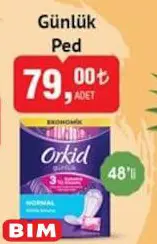 Orkid Günlük Ped 48'Li