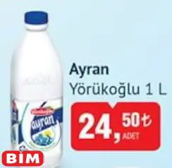 Yörükoğlu Ayran 1 L