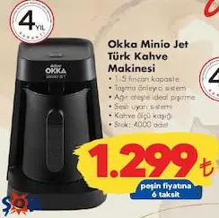 Arzum Okka Minio Jet Türk Kahve Makinesi