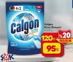 Calgon Kireç Önleyici 250 g