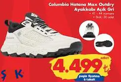 Columbia Hatana Max Outdry Ayakkabı Açık Gri