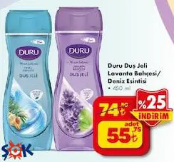 Duru Duş Jeli Lavanta Bahçesi/Deniz Esintisi 450 ml