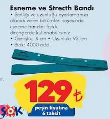 Esneme ve Strecth Bandı