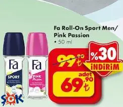 Fa Roll-On Sport Man/Pink Passion 50 ml