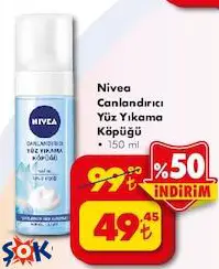 Nivea Canlandırma Yüz Yıkama Köpüğü 150 ml