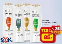 Pantene Şampuan Çeşitleri 350 ml