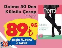 Penti Daima 50 Den Külotlu Çorap