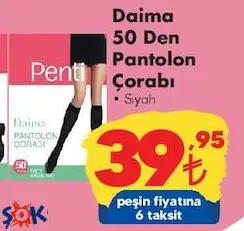 Penti Daima 50 Den Pantolon Çorabı