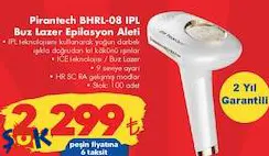 Pirantech BHRL-08 IPL Buz Lazer Epilasyon Aleti